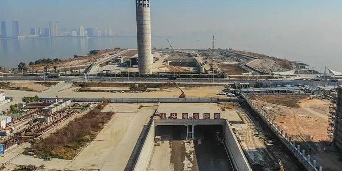 Cement-soil mixing pile: Shantou Suai channel project