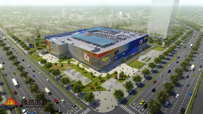 A rendering of the IKEA project in Hefei