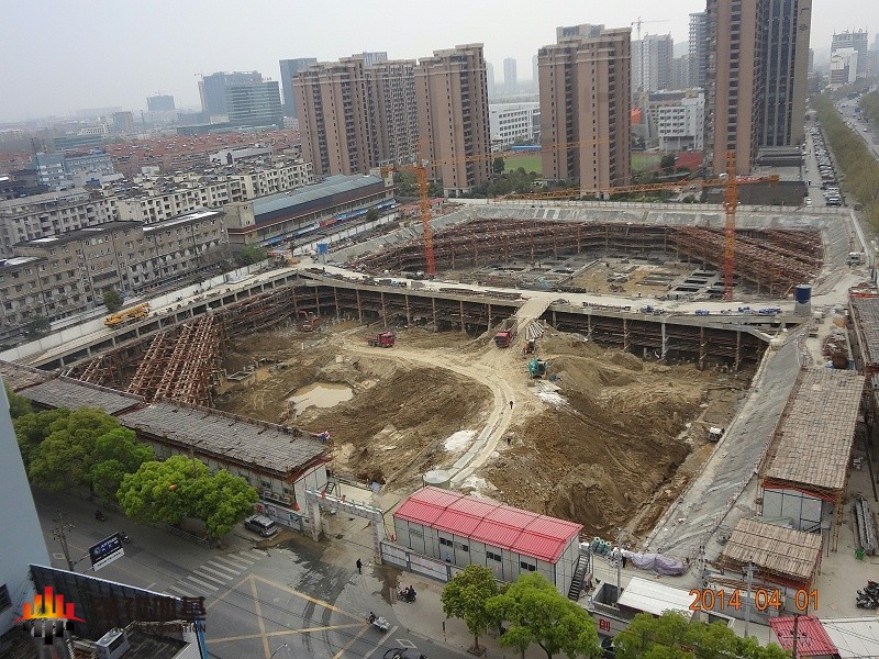 Jiaxing Yaohan accompanies Foundation pit