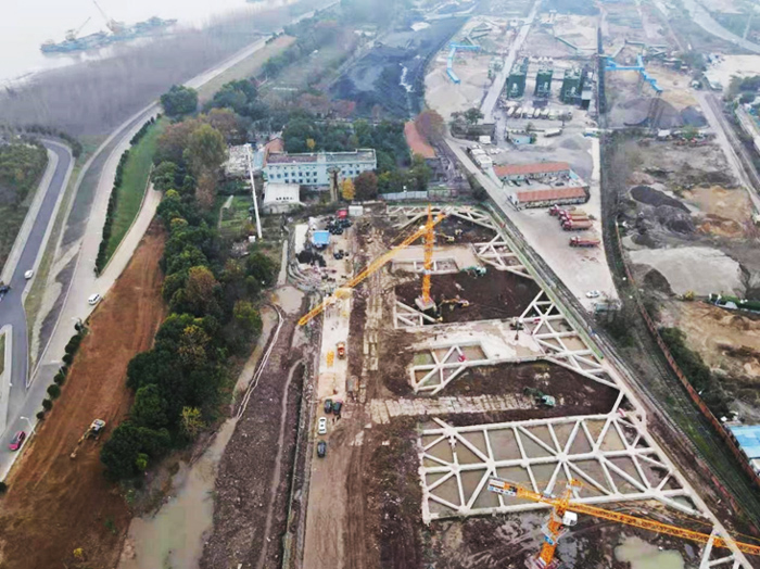 Golden Land Wuhan Lanting DajingK3Foundation pit engineering project