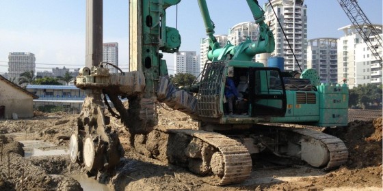Introduction of construction technology of double - wheel milling cement subsoil diaphragm wall