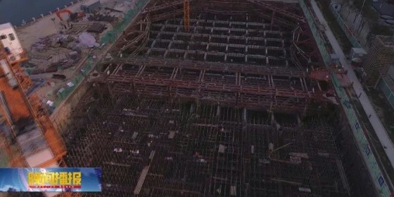 Prestressed fish-belly foundation pit steel support technology helps advance the maximum initial rainwater storage pool in Hefei City