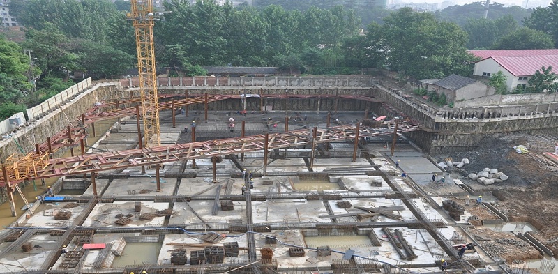 Nanjing Central Gold Foundation Pit Project