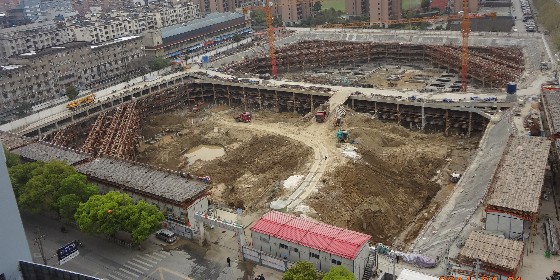 Foundation pit supporting construction scheme - foundation pit excavation principle
