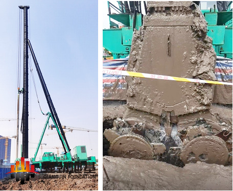 Shanghai strong special double-wheel milling is under construction