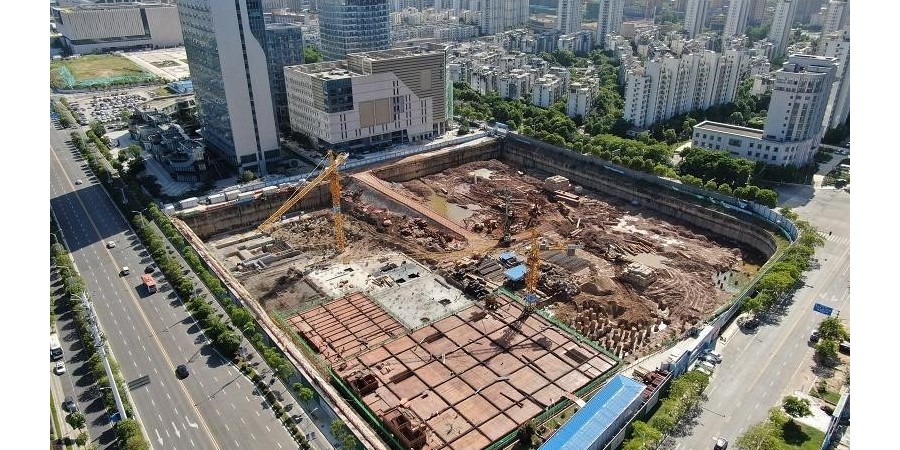 Foundation pit Project: Nanchang Zhongwei Commercial Center